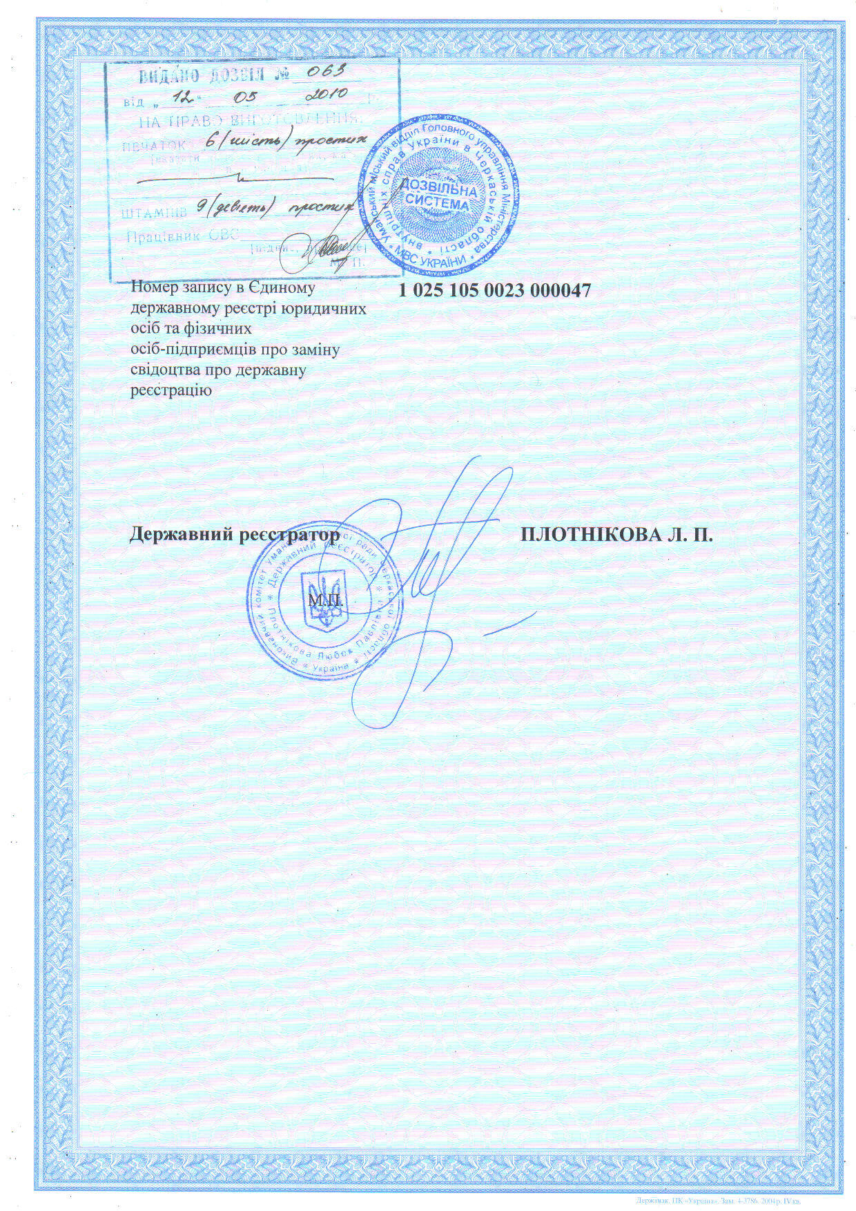 technolog сертифікат